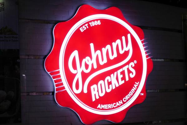 JOHNNY ROCKETS - Logo Lumineux 5cm
